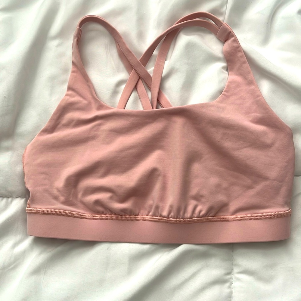 Lululemon Energy Bra Dew Pink